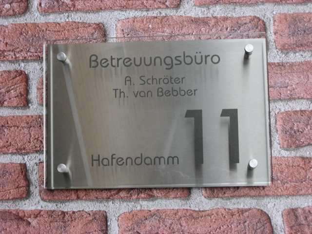 Luxus Türschild